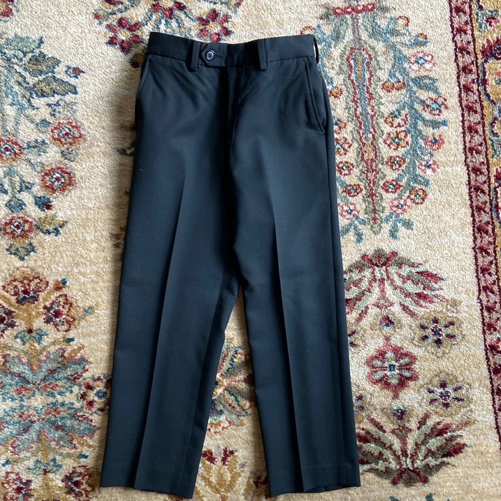 Joseph abboud black suit pants, boys size 7 / 23” waist
